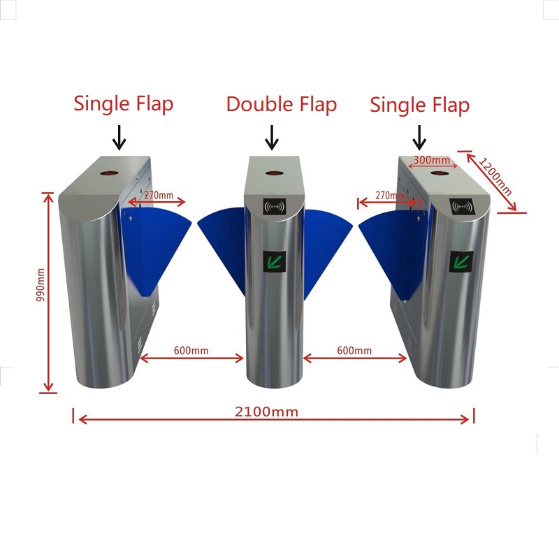 factory price flap barrier gate